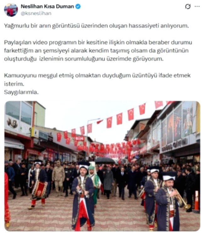 Le Préfet de Tercan s'explique après la polémique du parapluie porté par un policier